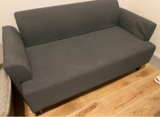 2人掛けソファ　IKEA ヘムリンクビー