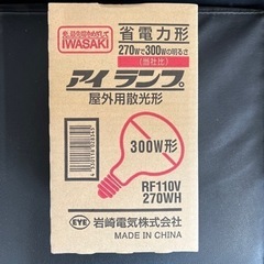 岩崎　アイランプ 屋外用散光形　RF110V270WH 