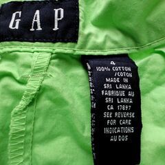 90s GAP オールドギャップ キュロット ミントグリーンの画像