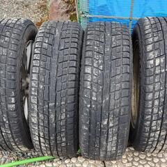 三菱純正アルミホイール　18インチ　225/65/18 冬タイヤ付き