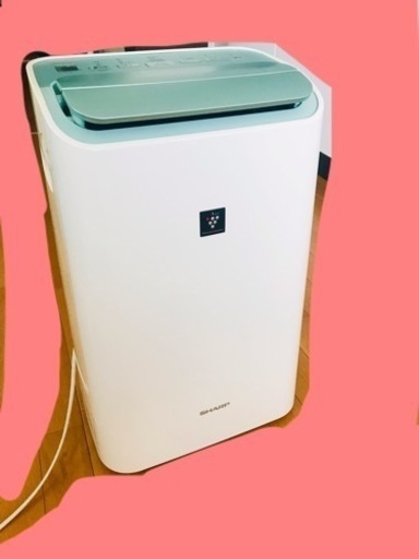 SHARP CV-DF100-W [プラズマクラスター除湿機　2014年製