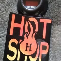 メンズ腕時計　HOT SHOP　未使用でも 経年保管電池切れジャ...