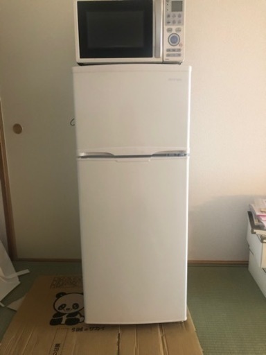 アイリスオーヤマ　冷蔵庫(東芝電子レンジおまけ)