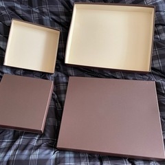 【ルイヴィトン LOUIS VUITTON 空箱】2個セットです♪お値下げしましたよ♪の画像