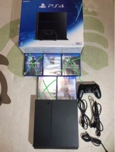 PlayStation®4ジェット・ブラック 500GBCUH-1200AB01