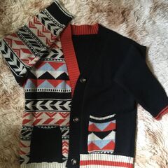カーディガン　レディース　ミドル丈　Sサイズ　美品の画像