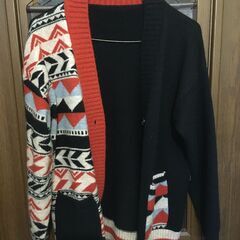 カーディガン　レディース　ミドル丈　Sサイズ　美品
