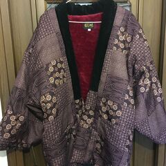 背中ボア半纏　はんてん　レディース　美品