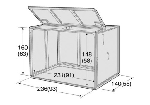 航空コンテナ(中古)