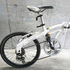 折りたたみ自転車中古 ドッペルギャンガー 外装6段変速 タイヤ20インチ