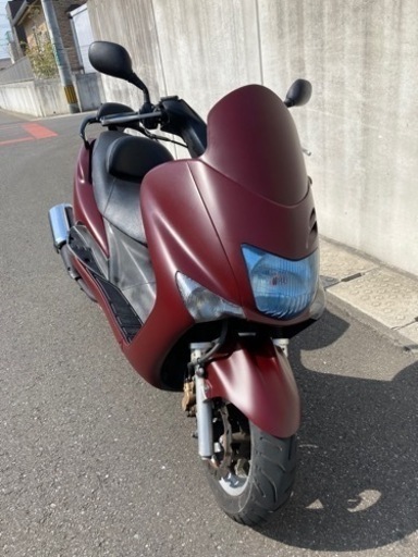 ヤマハ　マジェスティ125 マットレッド