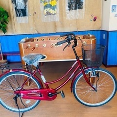 24インチの中古自転車。スーパーに美品です