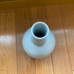 松本佐一　花瓶　花柄　骨董品の画像