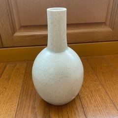 松本佐一　花瓶　花柄　骨董品の画像