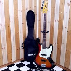 入門用セット 〓 FERNANDES/フェルナンデス 〓 エレキベース RJB-380 ３SB/R ジャズベースの画像