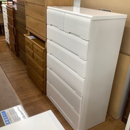 大川家具 6段チェスト【トレファク 川越店】