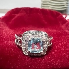 超上品！サファイアリング！！の画像