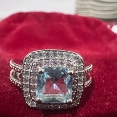 超上品！サファイアリング！！の画像