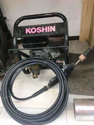 工進 エンジン高圧洗浄機 JCE-1408 中古品※吸水ホース欠品※