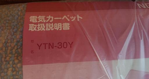neot 電気カーペット YTN-30Y