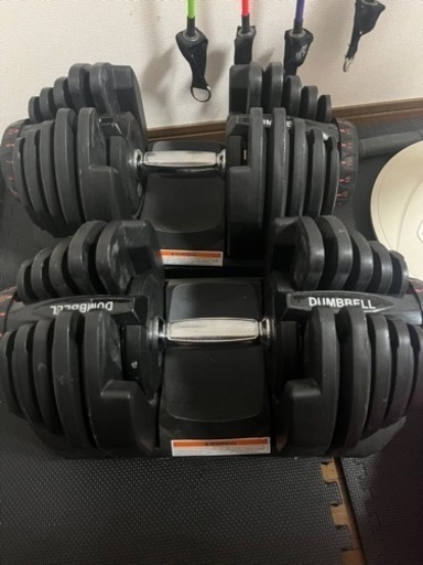 ダンベル、プレート、バー、可変式ダンベル