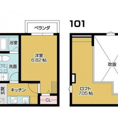 【鴻池新田駅】綺麗なアパート💌ロフトあります🌻