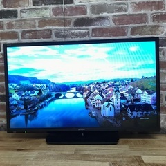 即日受渡❣️全国送料込SHARP AQUOS32型液晶 TV色鮮やかでクリアな映像 即日受渡❣️SHARP AQUOS32型 色鮮やかでクリアな映像を再現 19500円