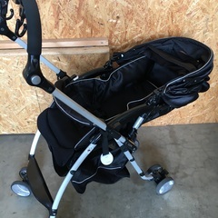 【お取引中】カルフィット ベビーカー ハイチェア 両対面 中古 比較的キレイの画像