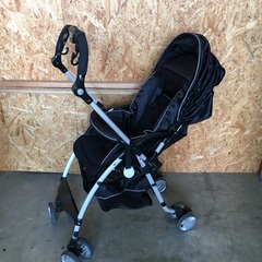 【お取引中】カルフィット ベビーカー ハイチェア 両対面 中古 比較的キレイの画像