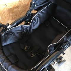 【お取引中】カルフィット ベビーカー ハイチェア 両対面 中古 比較的キレイの画像