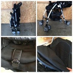 【お取引中】カルフィット ベビーカー ハイチェア 両対面 中古 比較的キレイの画像