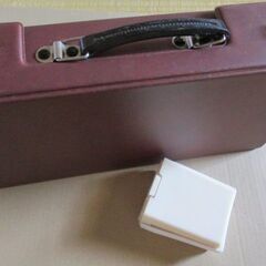 【最終処分】　美術　デザインセット　お絵描き　水彩　絵手紙　中学校　ケース　パレット　筆洗いバケツ　筆6本　 絵の画像