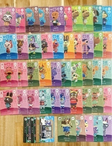 ジャックなど あつまれどうぶつの森 amiiboカード49枚