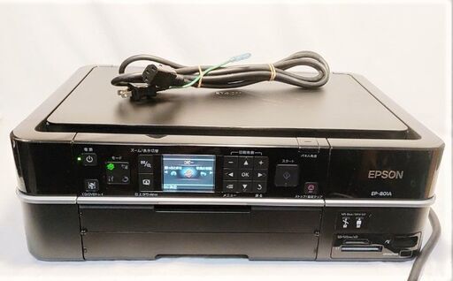 美品 エプソン EP-801A カラリオ プリンター 電源ケーブル付 通電確認