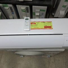 K03210　シャープ　中古エアコン　主に6畳用　冷2.2kw／暖2.5kw