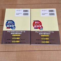 公務員試験最初でつまずかない経済学マクロ編&ミクロ編2冊セットの画像