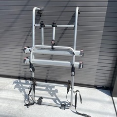 ハイエースワゴンGL 2台積みサイクルキャリア