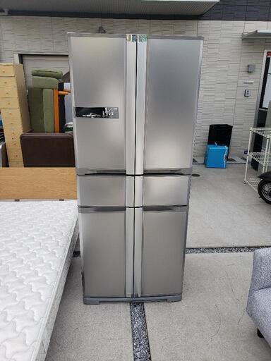 取引相手決定済みです。三菱ノンフロン冷凍冷蔵庫 MR-W45J-T2 445L シルバー 5ドア 2006年製 動作品