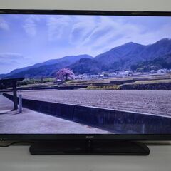 激安 先着順♪SHARP AQUOS 40型 液晶テレビ LC-40BH30 B-CASカード 2018年製 リモコンなし