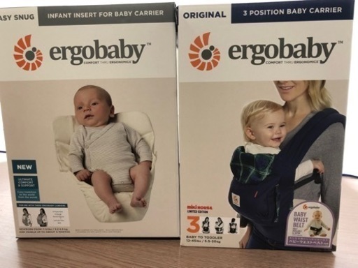 エルゴ×ミキハウス　抱っこ紐&授乳ケープ