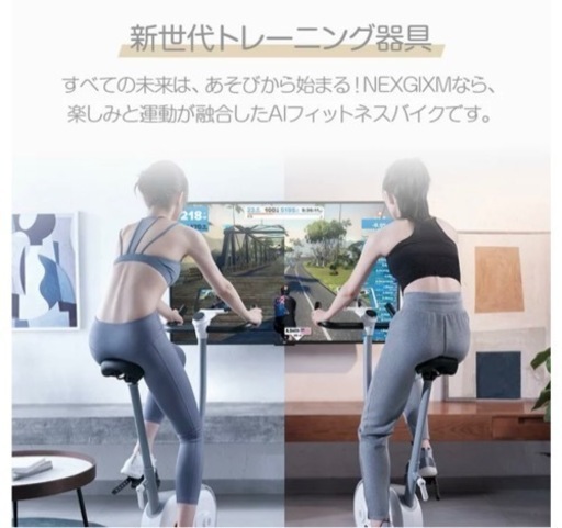 nexgim フィットネスバイク 負荷80段階