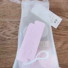 バスフットケア4セット☆新品未使用未開封！泡立てネット、トゥーセパレーター、ネイルブラシ、軽石セット♪の画像