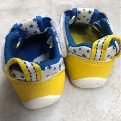 イフミー　サンダル　男の子用　星柄　12cm ブルーの画像