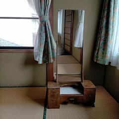 昭和レトロ鏡台(お話し中)の画像