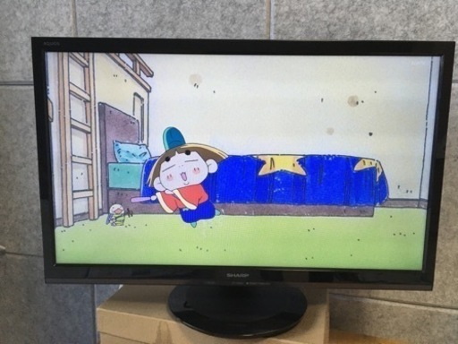 【取引決定しました】シャープ　液晶テレビ　24型　きれいです