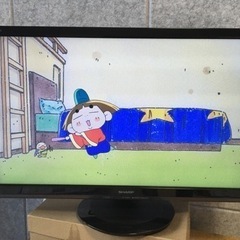 【取引決定しました】シャープ　液晶テレビ　24型　きれいです