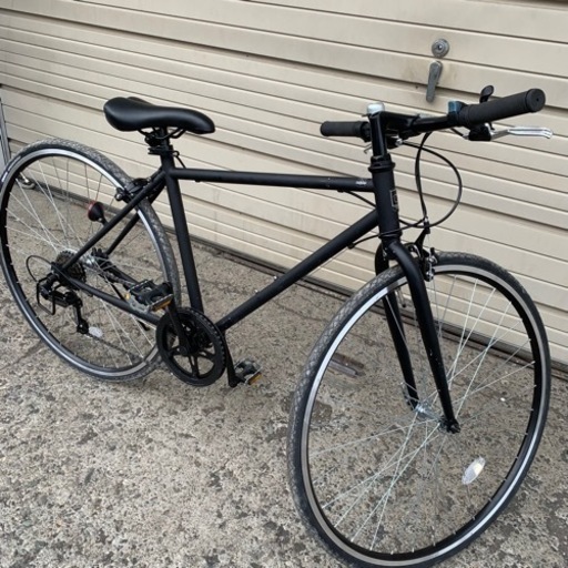 4/14 終 ☆美品☆ 28インチ 自転車 6段変速 ロードバイク 菊TK①