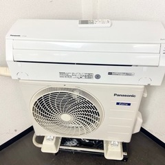 激安‼️買い換えるなら今です❗️6〜9畳用 19年製 PanasonicエアコンCS-F229C-W🌟