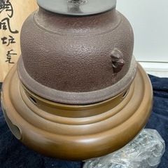 茶道具 切り合わせ 風炉釜 真形釜添 唐銅