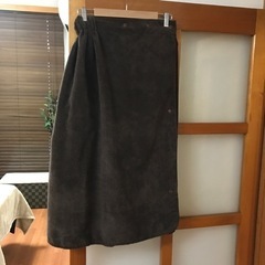 値下げ！！シックなダークブラウン　ガウン　嬉しいバンダナ2個サービス